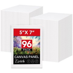 Small Canvases for Painting 5x7IN, 96 Pack Mini Canvases for Painting Primed …
