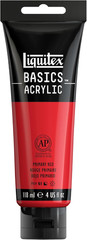 BASICS Acrylic Paint, 118Ml (4-Oz) Tube, Titanium White
