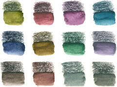 Water-Soluble Tinted Graphite Pencils, Watercolor Artist Set, Pre-Sharpened, …