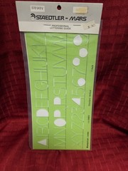 New Sealed Staedtler Mars Professional Lettering Guide – Vertical #978549V
