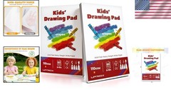 Creative Drawing Pad for Kids 6 Inch x 9 Inch Ideal for Classroom and Travel