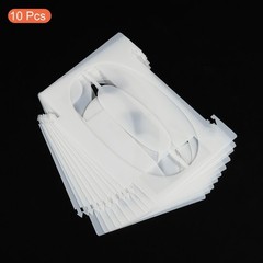 5 Inch Number Stencils Reusable Plastic Numbers Templates Set 0-9, White 10pcs