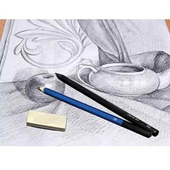 71 pcs Professional Drawing Artist Kit Set Pencils and Sketch Charcoal Art & Bag
