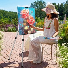 66″ Artist Painting Easel Stand Portable Artist Display Tripod With Carrying Bag