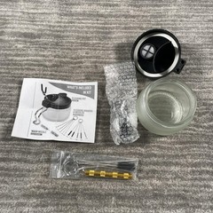 Eagle Airbrush Cleaning Pot Holder Kit Brushes Needles Wash Needle New Complete