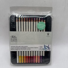Winsor & Newton Studio Collection Soft thick Core Watercolour Pencils Set of 24