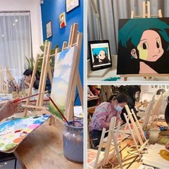 2PCS 12 Inch Wooden Tabletop Easel Stand For Painting Art Display Crafts