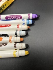 Vintage 1983 Crayola Decorating Markers Set No. 7710 8 Water-Based USA