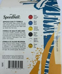 Speedball Block Printing Ink Set (6pc set)