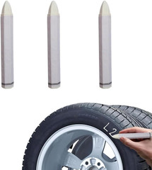 3 Pcs Car Paint Marker, Car Tire Crayon Marker, Anti-Scratch Tire Marker Pens fo