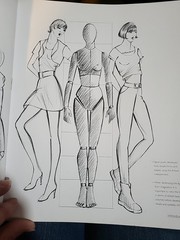 Drawing Art People Fashion Figure Templates For Poses Book Instructional