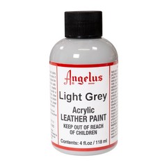 Acrylic Leather Paint-4 Oz.-Light Grey