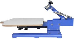 Tiltable 1 Color Screen Press with Adjuestable Pallet T-Shirt Screen Printing