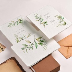 Handmade Deckle Edge Paper – 50 Sheets 12×16 Watercolor