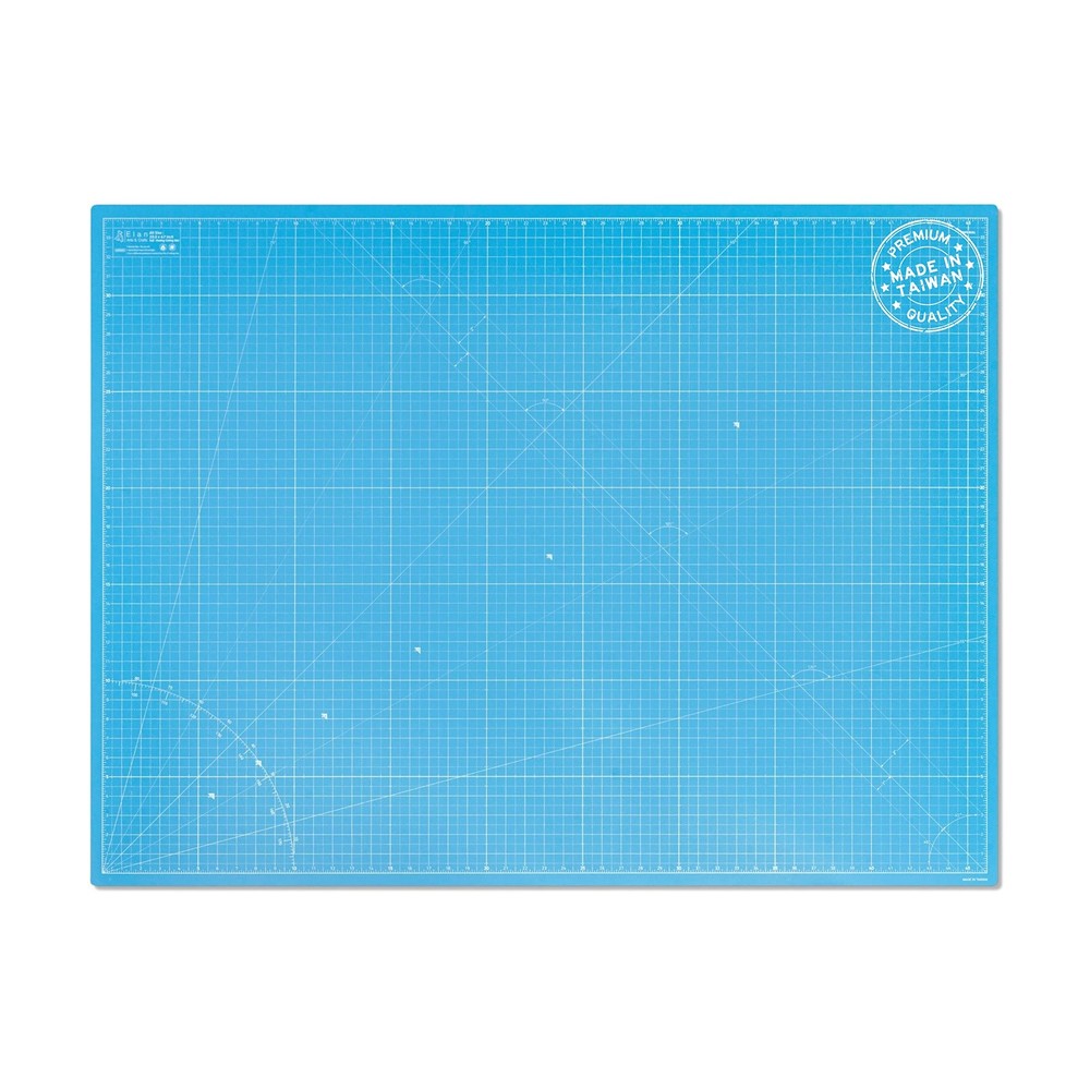 Cutting Mat 36 x 48 Inch Self Healing 5 Ply Blue A0BLI Elan Extra Large