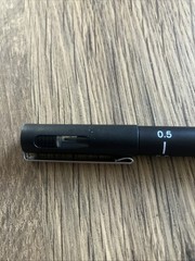UNI-BALL Uni-Pin 0.5mm BLACK FINE LINE Drawing Pen NO: PIN 05-200 (PKT 4 PENS)