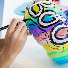 Acrylic Paint Pens for Rock Painting Set of 24 Extra Fine Point Non-toxic Paint