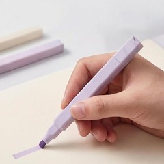 12Pcs Aesthetic Pastel Highlighters Bible Study No Bleed Double-Ended Pens