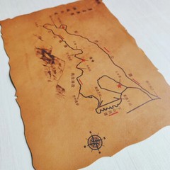 1pc Vintage Style Handmade Parchment Real Sheepskin Writing Paper Craft Card DIY