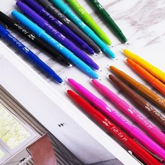 Felt Tip Pens, 16 Pack, Assorted Colors, Colored Felt Tip Pens