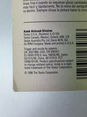 Testors Aztek 9347C Gravity Feed 3.0cc Paint Cup NOS