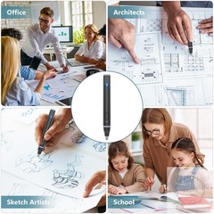 Electric Eraser, USB C Rechargeable Pencil Eraser with 220 Eraser Refills, 2 Era