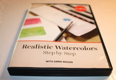 Lot of 3) CRAFTSY DVDs ~ Realistic Watercolors, Simple & Stunning, Sketching etc