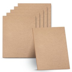 Artlicious 9×12 Hardboard Panels 6 Pack Painting Drawing Art Boards 1/8 Inch