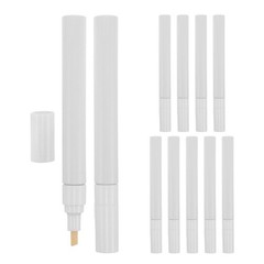 10 Pcs Aluminum Tube Paint Pen Empty Fine Tip Markers Fillable Acrylic