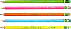Neon Writing Instrument Pack of 2 Satin Smooth Finish Graphite Core