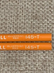 THE BLAISDELL NICK AND PULL CHINA MARKER (2) Blueprint Red Color 145-T NO BOX