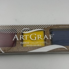 Viarco Art Graf Tailor Shape Pigments Water Soluble Set Of 3 Primary Colors