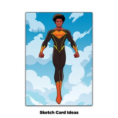 🎨 10 Packs – 18 PT Comic Artist Sketch Cards – Blank Trading/Sketch Cards Paper