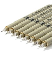 – Drawing Pens for Artists, 0.2Mm, 8 Pack, Black Artist Pens, Micro Pens for Dra