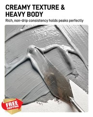 JusArt Gray Acrylic Paint 8.45oz