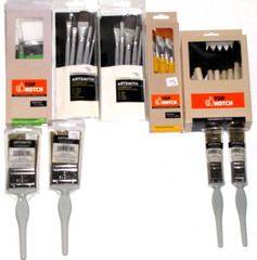 Artsmith & Top Notch Paint Brush Lot 9 New Brushes & Foam Brushes Set