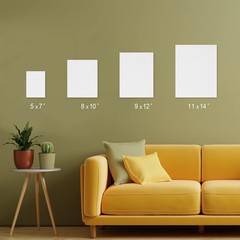 24 Pack Canvases for Painting – 5×7 8×10 9×12 11×14 Inch 8 Oz Triple Primed