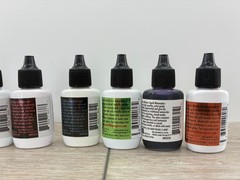 Ken Oliver Crafts Color Burst Liquid Metals Watercolor Paints .5 oz Lot of 12