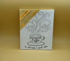 Crafter’s Square Stretched Canvas “8x10in” COFFEE ITS ALWAYS A GOOD IDEA