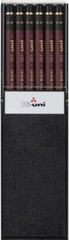 MITSUBISHI Pencil HUHB Hi-Uni Wooden Hexagonal Body Pencil 1 Dozen (12 pcs)