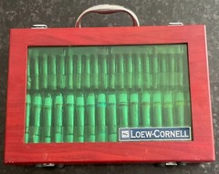 Vintage Loew Cornell Art Set Case Paint Acrylic & Oil Pastels