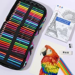H & B 120 Colored Pencils Set, Art Pencil Kit for Adult Coloring,Oil Based Soft