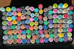 XIED 120 Colors Alcohol Markers Dual Tip Brush & Chisel Art Set w/ Case