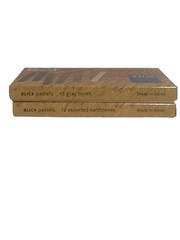Blick Square Pastel Sticks. Assorted gray tones, assorted Earthtones. (2 Pack)
