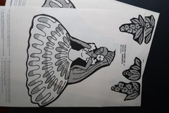 Vintage Stain-Glo Art “Senorita” Pattern NOS 1969 Very Rare Find Craft Art Kit