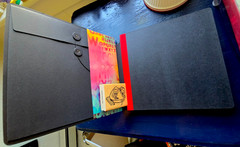 Up to 2 Ranger Reaveley Dylusions 9×8.5 CREATIVE JOURNAL, 48 black cardstock pp.