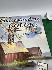 Vtg 70s Understanding Color by Powell #154 Foster Oversize how to paint Art Book