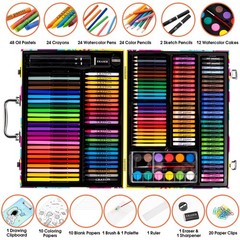 Art Supplies, 180 Pack Drawing Painting Set for Kids Girls Boys Teens, Colori…
