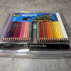 Prismacolor Scholar Colored Pencils 92808HT, 60-Count.