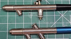 Badger 150 & 200 Airbrushes w/ Heavy Nozzles And 1 Oz Siphon Jar & Extra Lid